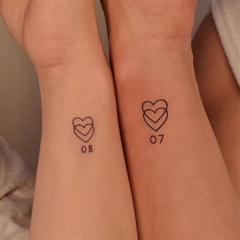 tatuajes pequeños de parejas